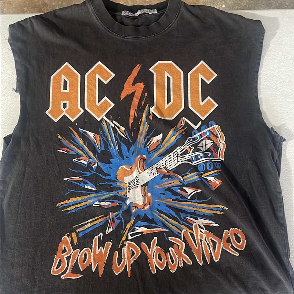 AC/DC Black Graphic men’s  Shirt